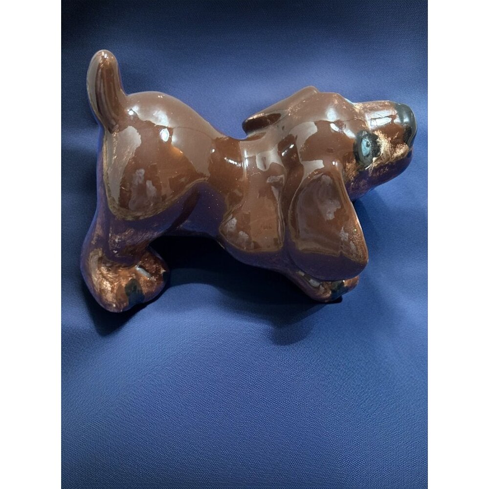 Vintage Basset Hound Porcelain Dog Figurine - Picture 7 of 7